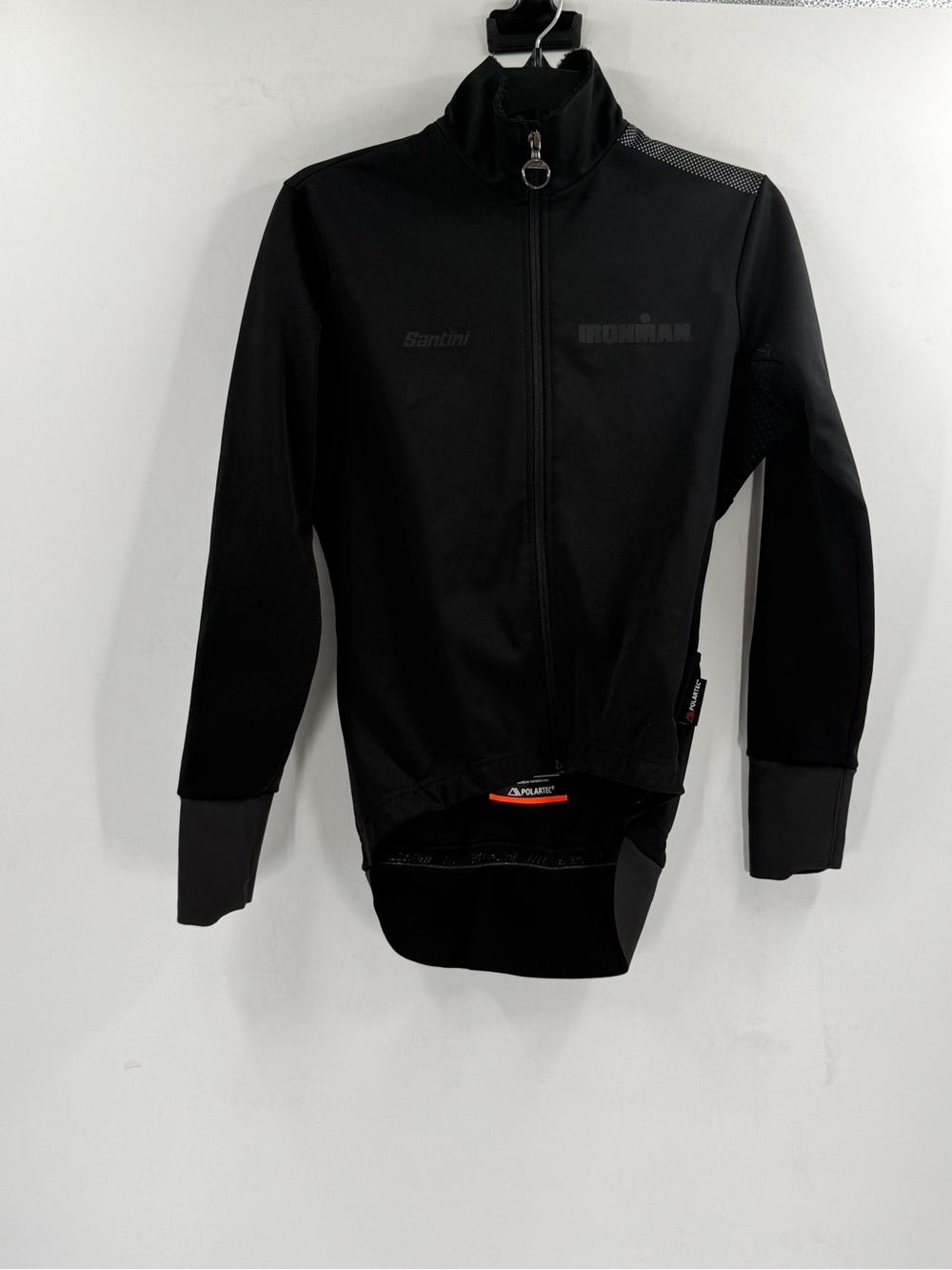 Ironman Men’s Black Full-Zip Cycling Jacket